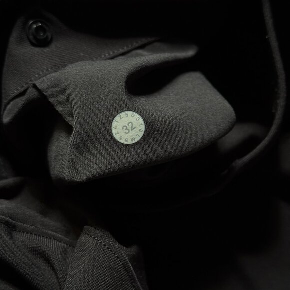 Lululemon Men's Commission Pant Slim *Warpstreme 37" - Black - Picture 9 of 11